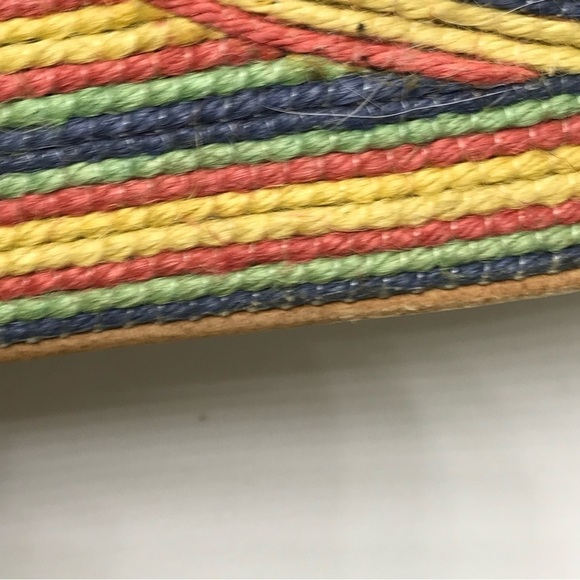 Jeffrey Campbell Womens Sz 8‎ Leather Espadrille Platform Wedge Shoe Ankle Strap - Picture 10 of 16